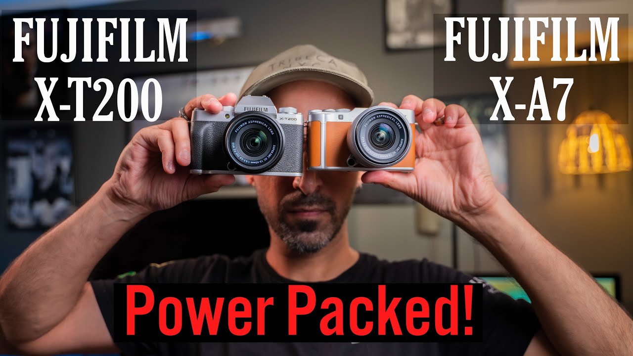 Fujifilm X-T200 and Fujifilm X-A7 Best Vlogging Cameras - YouTube