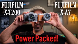 Fujifilm X-T200 and Fujifilm X-A7 Best Vlogging Cameras