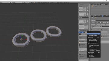 Array Modifier & How to make a Chain [Blender 2.79]