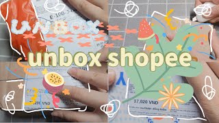 [unbox shopee] 🍄🍄unbox đầu tiên của tháng 2| unboxing cận tết🪸🪸