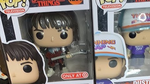 Stranger things Funko Pop Collection
