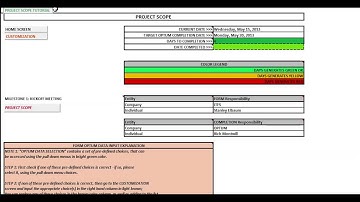 ACUITAS: DATA INPUT FORM TUTORIAL: PROJECT SCOPE SPECIFIC:  VIDEO 1: DATA INPUT FORM LAYOUT