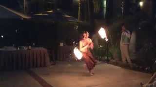 Jennifer and Thomas Wedding FireDancer