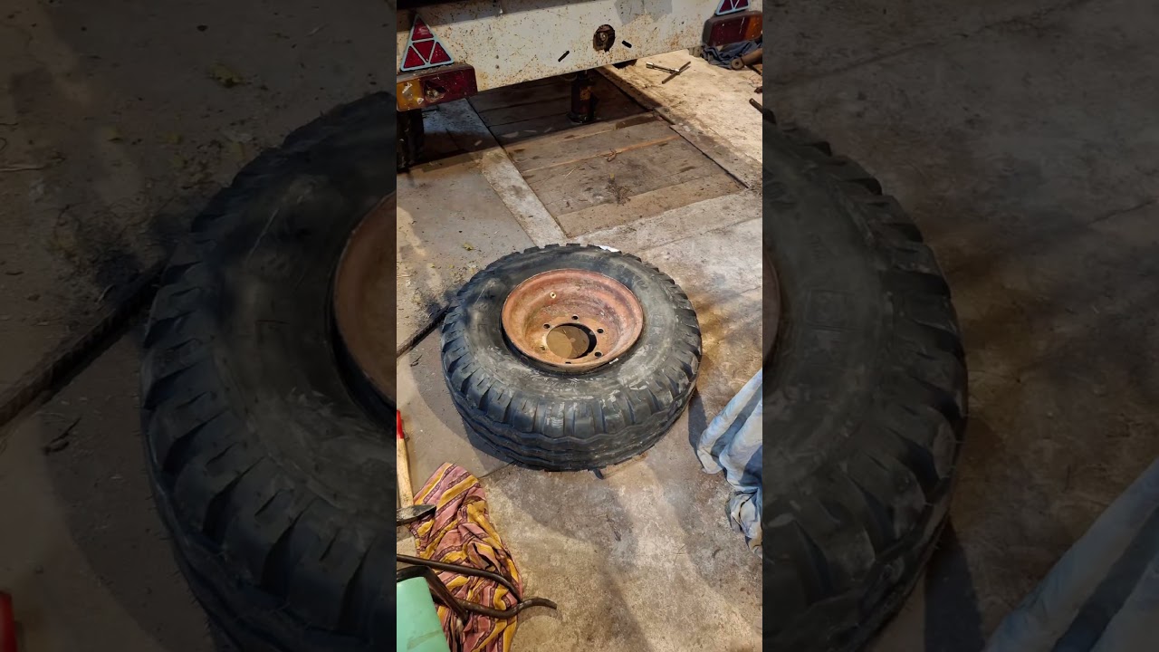Rozmetadlo: pneu, ložiska, vyztužení rámu ✅️ 