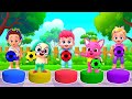 Five monkeys jumping | Five little monkeys jumping on the bed | Kids song/Kids video | Bebefinn #3