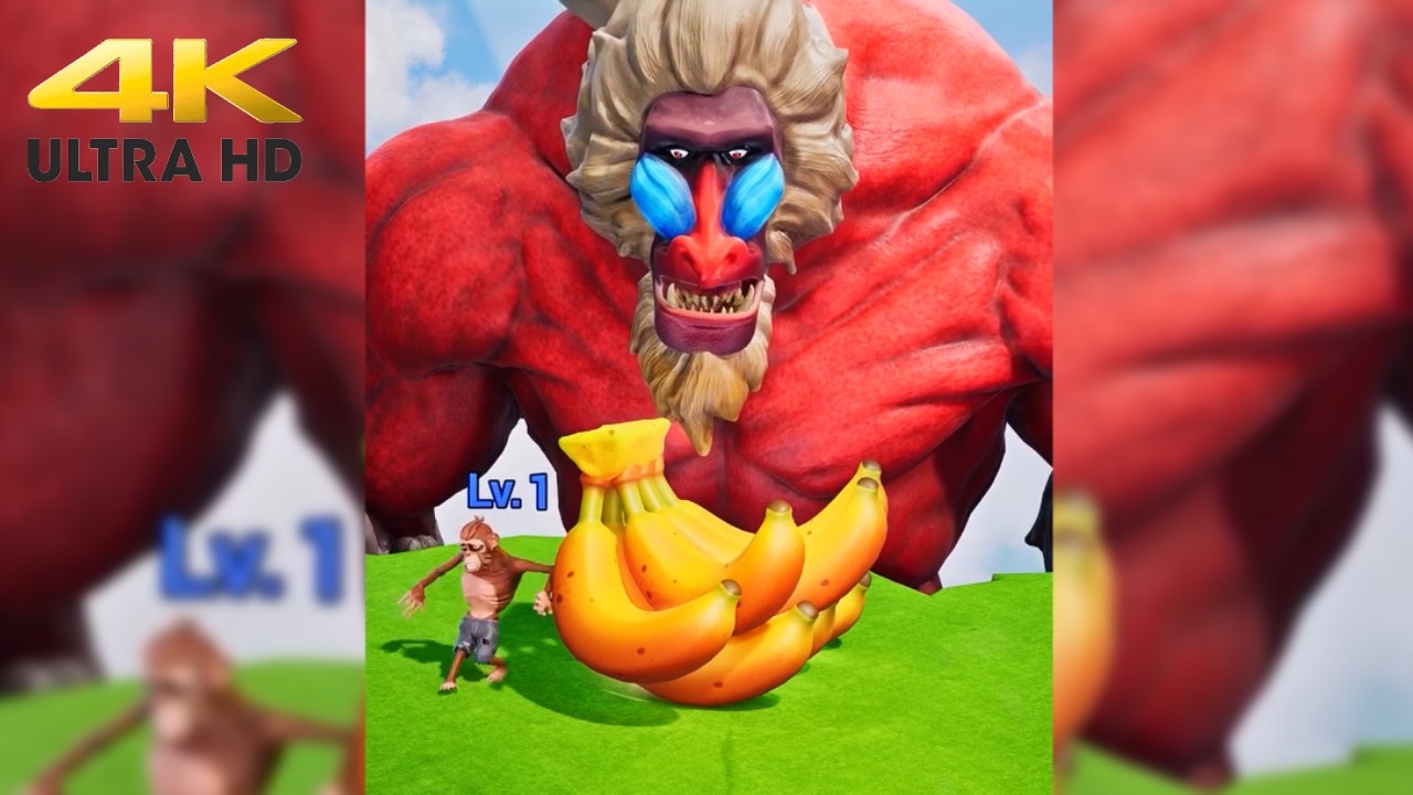 Age of Apes | Обзор рекламы 🐒💥 Clash of Monkey Clans