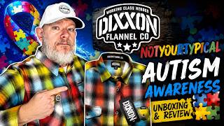 π₯ Dixxon NOTYOURTYPICAL Flannel Review | Autism Awareness Done Right