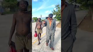 Tribal Man Mistaken Crazy In City