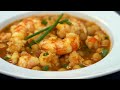 GARBANZOS con LANGOSTINOS o gambones | Guiso español riquísimo