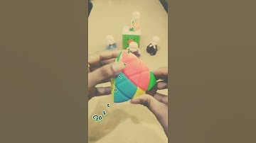 #Rubixcube #Mastermorphiccube Insert other colour in middle! Easiest way for beginners! Learn how!