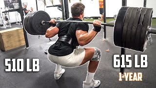HOW I ADDED 100 LBS TO MY SQUAT IN A YEAR!!