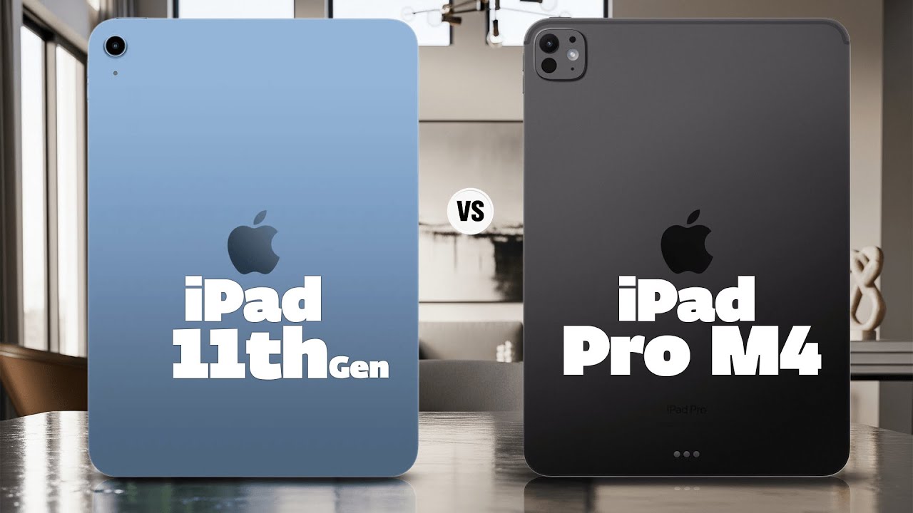 iPad 11th Generation Vs iPad Pro M4 | Full Specs Comparison