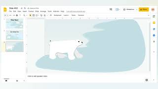 Gslide #50 || Polar Bear Template PT 2 || Gslide Tutorial