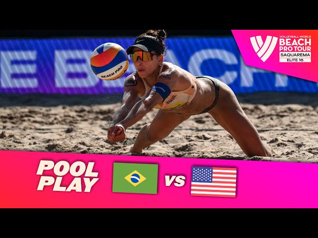 Carol/Rebecca vs. Harward/Philips - Pool Play Highlights