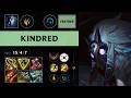 (TT Feather) Kindred Jungle vs Nidalee - KR Grandmaster Patch 26.12
