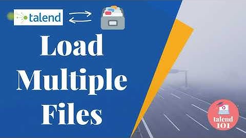 How To Load Multiple Files Into database In Talend 👉 Talend Merge Multiple Files | tfilelist  etl