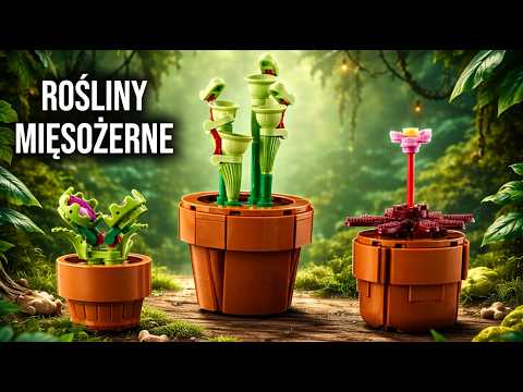 🌺 Zbudowałem rośliny mięsożerne z LEGO 🌱