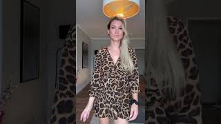 Today Im Wearing Something In Leopard Look How Do You Like It?