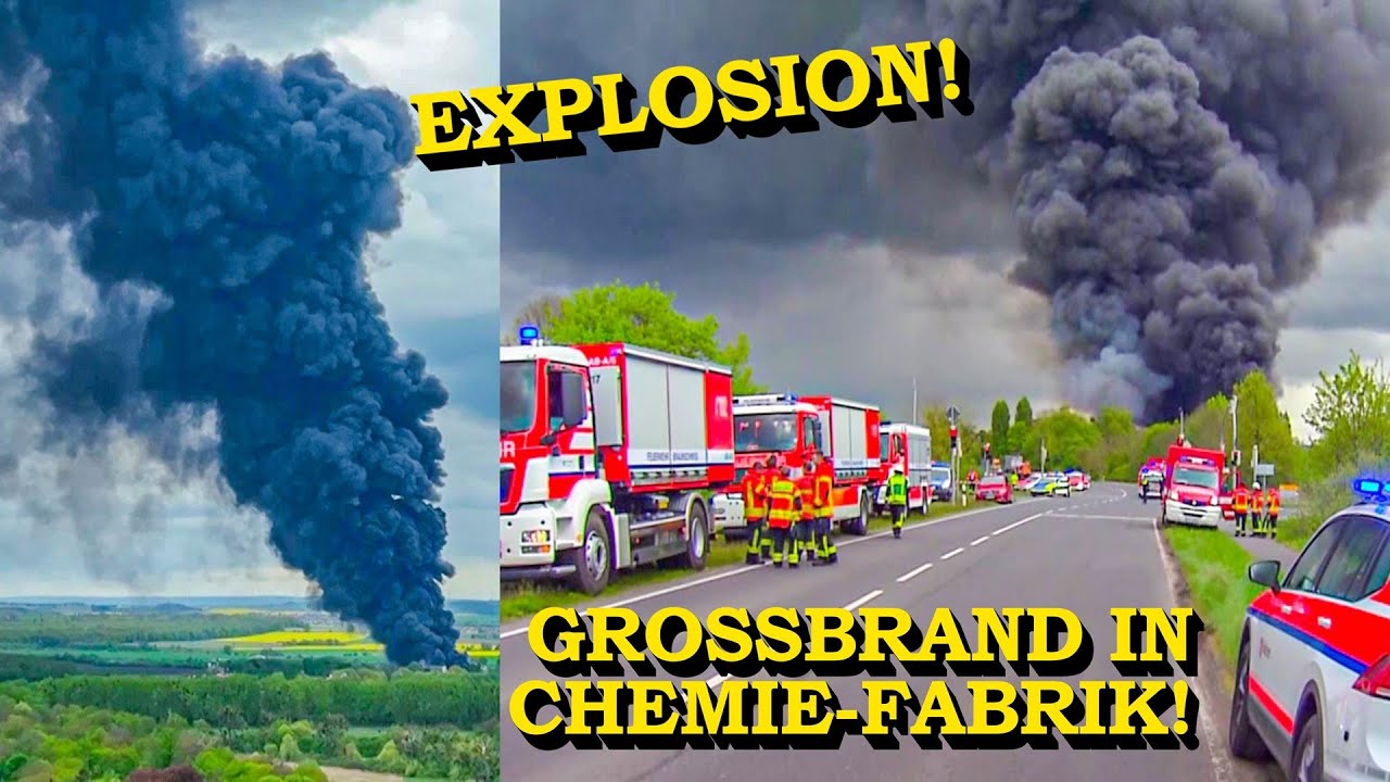 +++ GIGANTISCHER GROSSBRAND IN HAMBURG +++ LAGERHALLEN IN FLAMMEN | EXPLOSIONEN | FEUERWEHR | DOKU