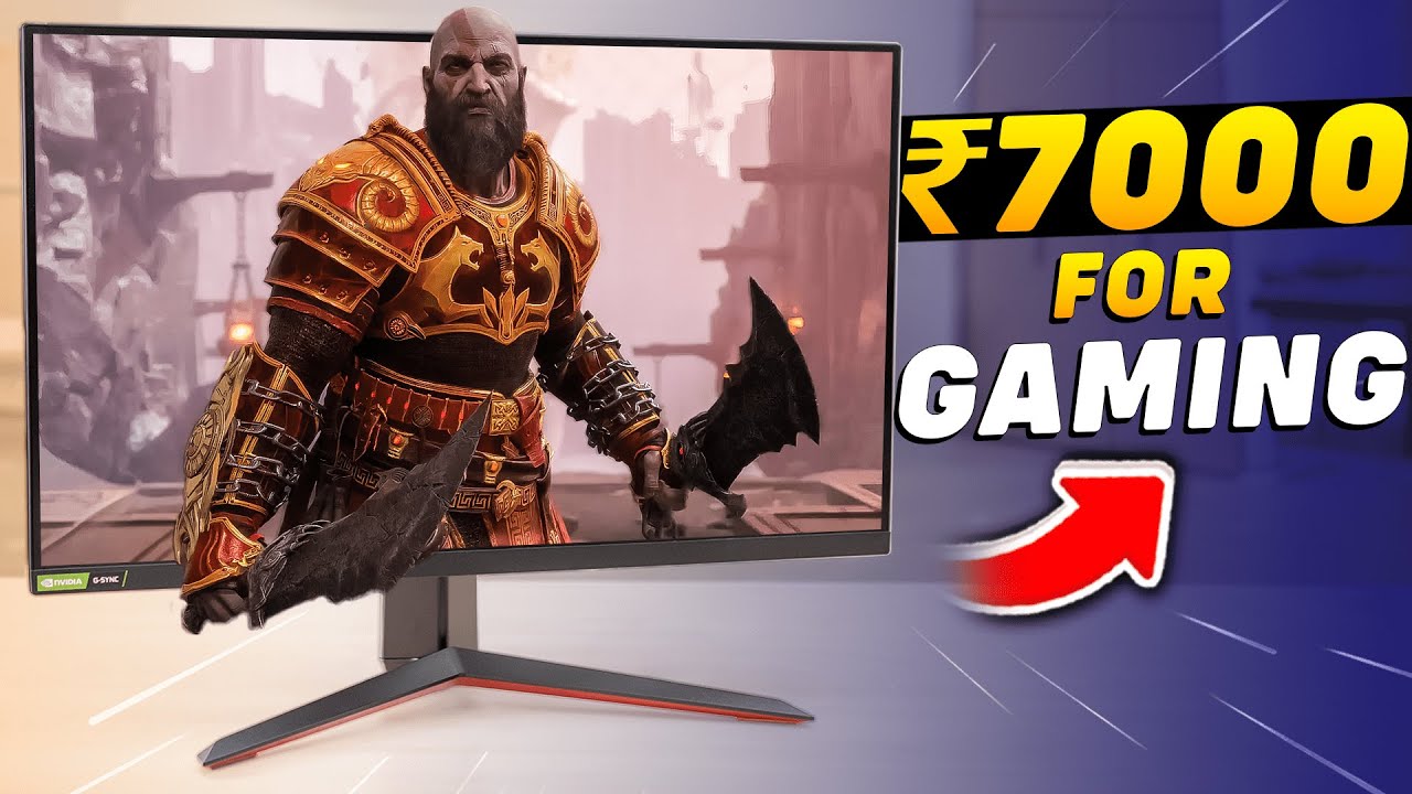Top 5 BEST EVER Gaming Monitors Under 7000 in 2024🔥Best Gaming Monitor Under 7000