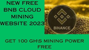New Free BNB Cloud Mining Website 2023 | Free Cloud Mining | New Free Crypto Mining Website 2023