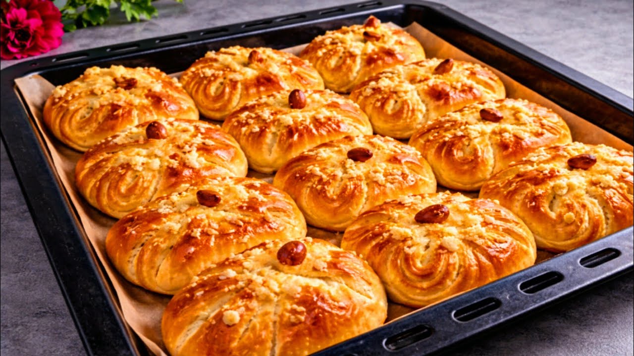 أسهل وأحسن من الكرواصة كمية وفيرة بالدفعة واحدة بريوش بدون مجهود وبطريقة سريعة لذيذ وبالشكل جميل  