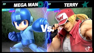 Super Smash Bros Ultimate Amiibo Fights Request Mega Man Vs Terry