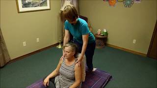 Seated Thai Massage demonstration