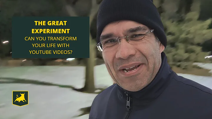 The Great Experiment - Can you Transform your life...