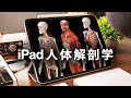 iPadの3D解剖学アプリ、リアルすぎるけど(汗)... オススメです【Essential Anatomy】