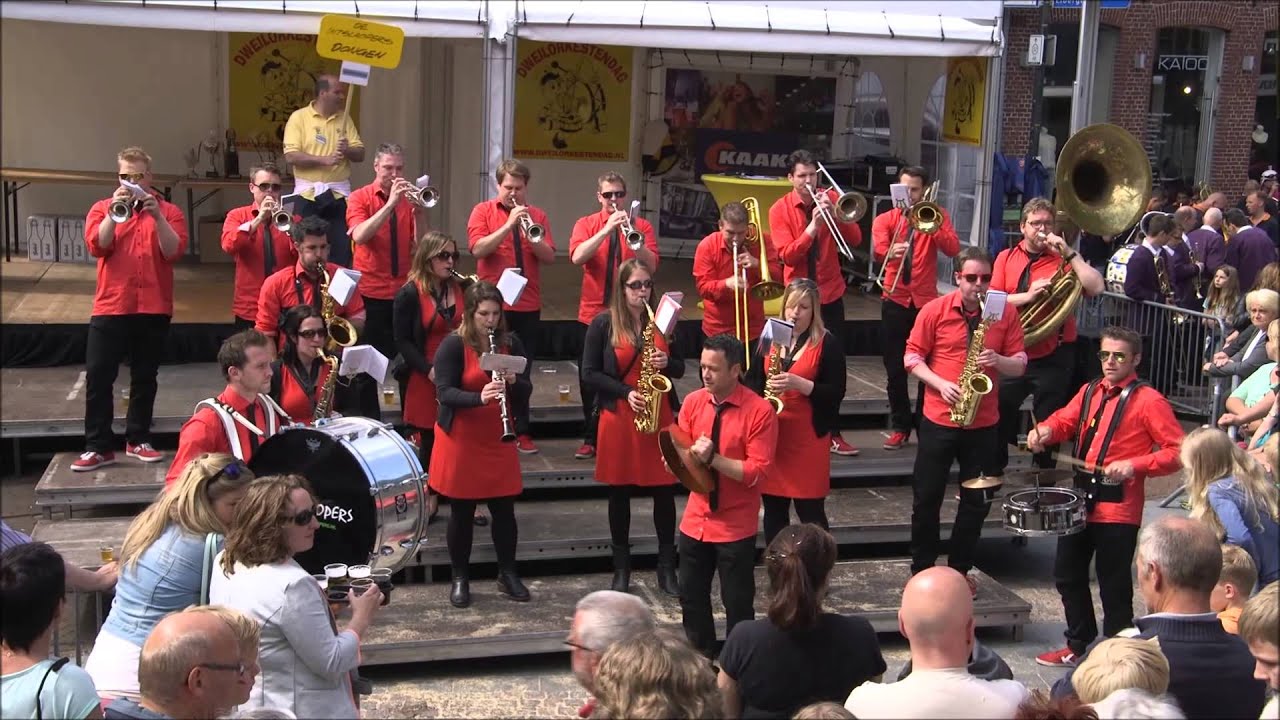 De Uitsloapers Dongen Markt Achterhoeks DweilOrkesten Kampioenschap 14mei2015 Groenlo gld NL HD