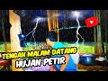 Hujan badai di pondok sawit wirta kunil kunil masak makan malam sahur dan aktifitas di kebun