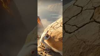 ज्वालामुखी से अधमरे हुए जानवर ! Animals gone unconscious by volcanic erupti #ai
