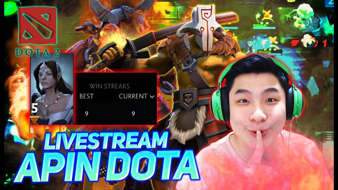 MMR RECOVERY JOURNEY - APIN DOTA 2 LIVE NOW - Dota 2 Indonesia - RTZ AME NTS HECTOR PAKASZ TOPSON