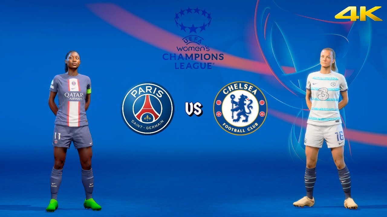 FIFA 23 - PSG Vs Chelsea - UEFA Womens Champions League FINAL | PS5™ [4K60 ] Next GEN