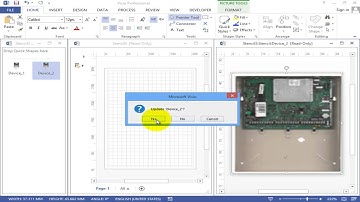 How to make a shape count report per page in Visio