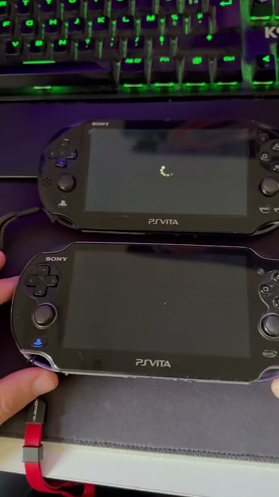 PS Vita Fat vs Slim - Boot Up Speed Comparison! #shortvideo #nintendo #short #shorts #psvita