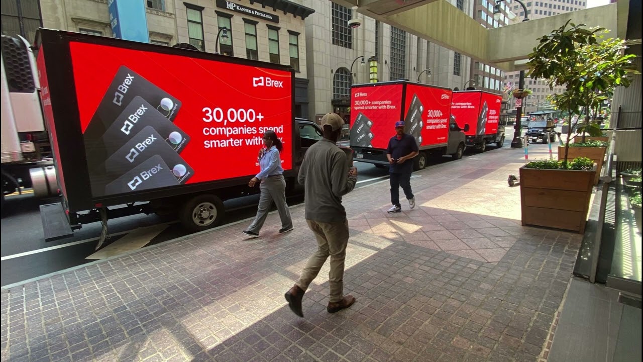 Brex Dominates Atlanta: The Power of Multi-Day Mobile Billboard Campaigns!