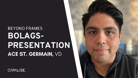 Bolagspresentation – Beyond Frames