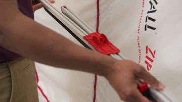 ZipWall FoamRail Span Adjustable Tapeless Seal