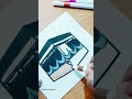 Easy painting of khahba 🕋🥰 for beginners#arts#shorts#arabic#