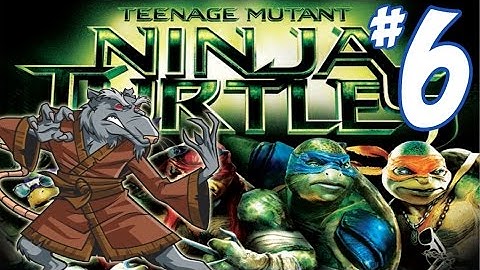 Teenage Mutant Ninja Turtles Movie Video Game Walkthrough - PART 6 - Splinter Boss Fight!?!?