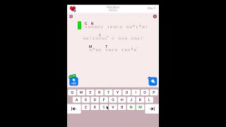 Master Cryptogram - Conquer the Daily Challenge | June 3, 2024 - Word Brain Puzzle screenshot 5