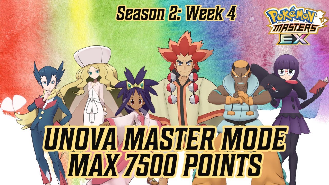 Unova Champion Stadium - MAX 7500 Points - Week 4 | POKEMON MASTERS EX
