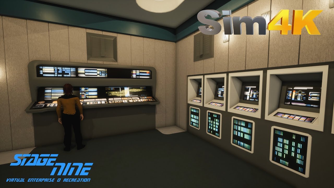 Stage 9 - Computer Core Walking Tour - 4K