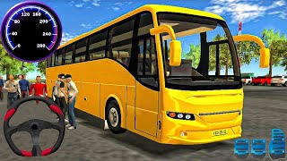 Coach Bus Road Driving in India - US Luxury Bus Driving Game 3D - Android GamePlay 2024