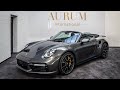 [2021] PORSCHE 911 992 TURBO S CABRIOLET ACHATGRAU Walkaround by AURUM International [4K]