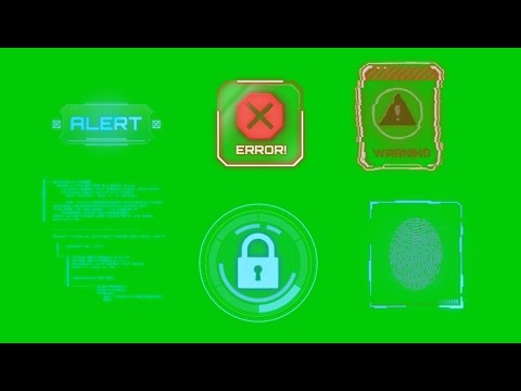 Error Effects In Green Screen | Free Premium Overlay Effects