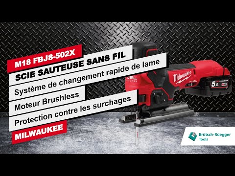 MILWAUKEE® M18 FBJS Scie sauteuse sans fil - Coupes rapides allant jusqu'à  32 m en OSB 19 mm 