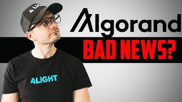 ALGORAND Price Prediction [ bad news? ]